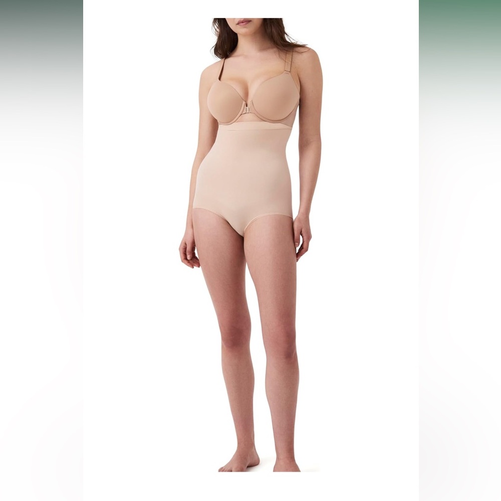 SPANX Seamless‎ Higher Power Panties - Lightweight All-Day Comfort-Small